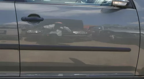 VW Golf 5 V 1K Tür vorne rechts Beifahrertür 4/5-Türer grau grün LA6Q TÜRBLATT