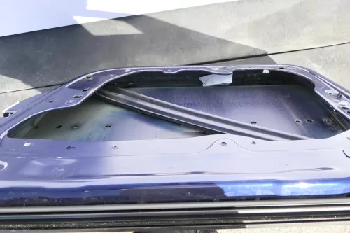 VW Touran 1T 1T3 Tür vorne rechts Beifahrertür blau LB5N indigoblau (128715)