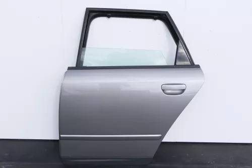 Audi A4 B6 8E Türblatt Tür hinten links grau LY7Q Kombi Avant (128733)