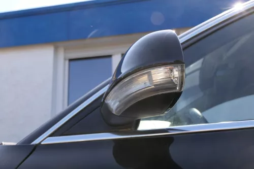 VW Passat 3BG elektrischer Spiegel Außenspiegel links schwarz LC9Z Blinker (128758)