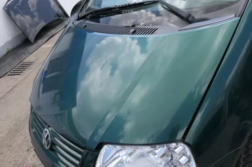 VW Sharan 7M Motorhaube Klappe Haube vorn vorne grün LC6M abca.Bj2000passend (128774)