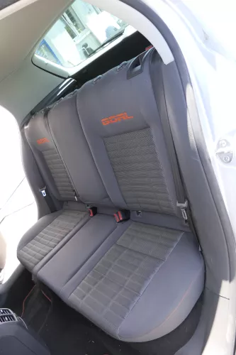 VW Golf 5 V Sitz Sitze hinten Rückbank Rücksitzbank 3 Punkt Lehne anthrazit Goal (128813)