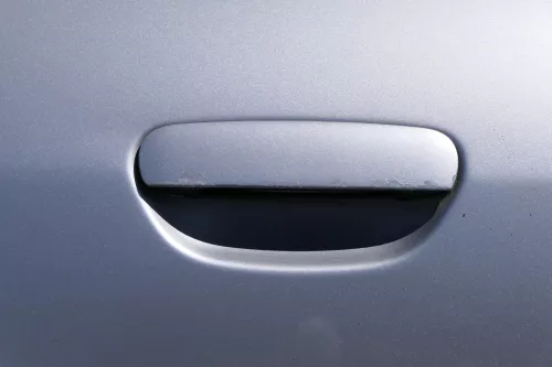 Audi A4 B5 Tür nur Türblatt hinten rechts silber LY7W - Facelift (128858)