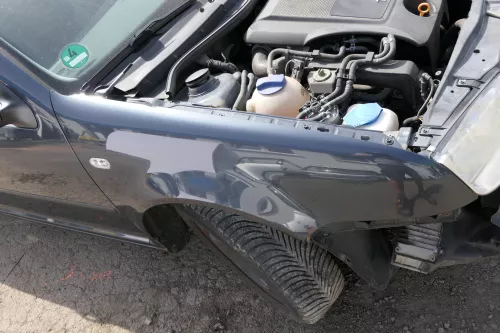 VW Bora Kotflügel vorne rechts grün grau LC7V (128932)