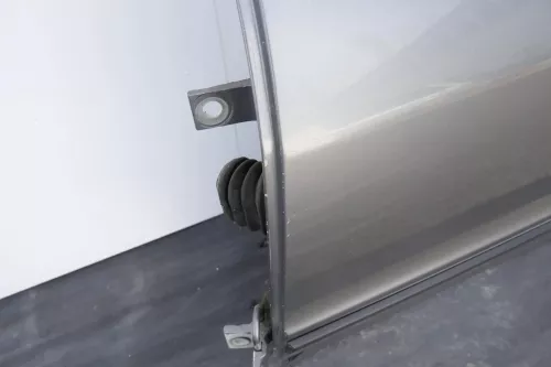 Audi 80 90 Limouisne Stufenheck Tür hinten links Rahmen Türblatt grau LY7P (128956)