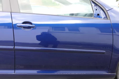 VW Golf 5 V 1K Tür vorn rechts Beifahrertür 4/5-Türer blau LD5Q nur TÜRBLATT (129110)