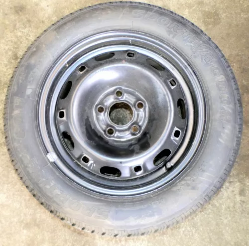 VW Polo 6R 6C Ersatzrad Ersatzreifen Notreifen 185/60 R14 Zoll (kein Notrad!) (129241)