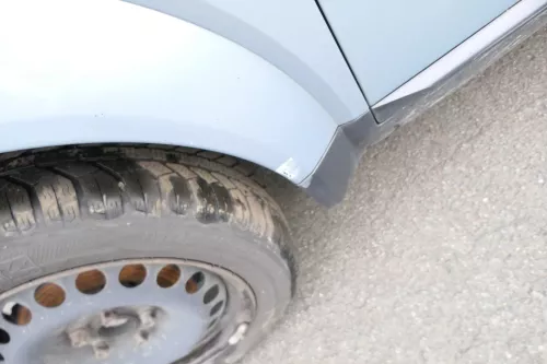 Audi A2 8Z Kotflügel vorne links LY7R blau türkis grün kristallblau (129253)