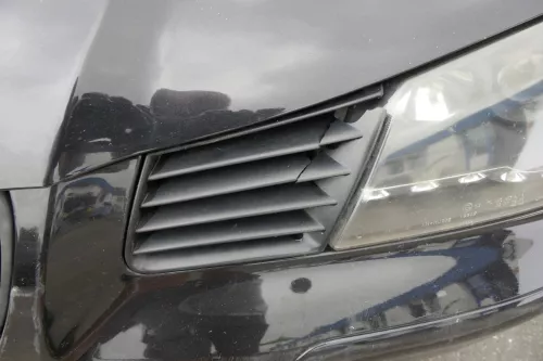 Seat Ibiza 6L Stoßstange Frontstoßstange vorne schwarz LC9Z bis ca.Anfang 2006 c (129507)