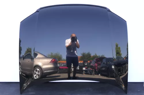 VW Passat 3BG Motorhaube Klappe vorne vorn Haube schwarz LC9X Deep Black