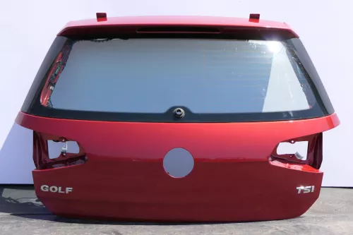 VW Golf 7 5G Limousine Heckklappe Kofferraumklappe Klappe hinten LA3X sunsetred