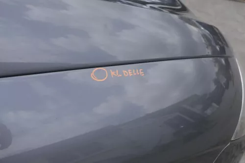 Seat Altea 5P Kotflügel vorne rechts grau LS7U schattengrau (129583)