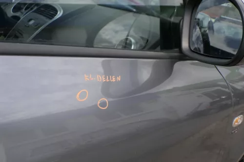 Seat Altea 5P XL Tür vorn rechts Beifahrertür grau LS7U -ohneAnbauteile (129586)