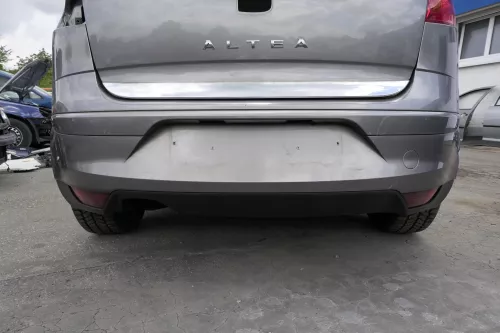 Seat Altea 5P Stoßstange hinten Heckstoßstange Stoßfänger grau LS7U