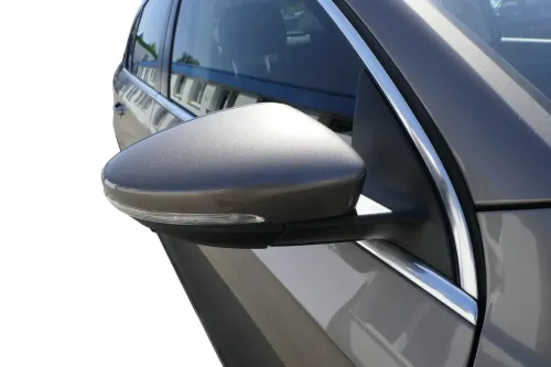 Passat 3C B7 elektrischer Spiegel Außenspiegel rechts Glas braun LA8X kaschmir