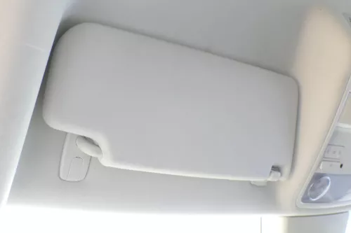 VW Passat 3C B7 Sonnenblende weiß St. Tropez links 1K0857551N (129933)