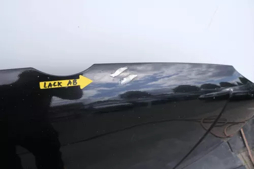 VW Golf 4 Motorhaube Haube Klappe vorne schwarz LC9Z metallic (130102)