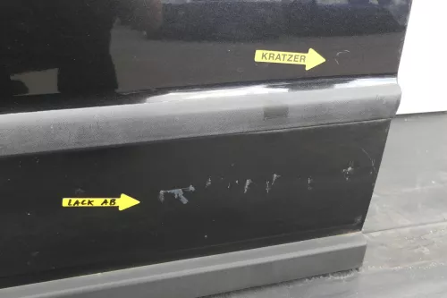 VW Passat 3B 3BG Kombi + Limo Tür vorne links Fahrertür schwarz LC9Z metallic me (130107)