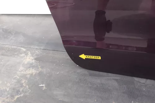 VW Polo 9N 9N3 Tür vorne rechts Beifahrertür rot braun LC3W 2/3-Türer (130113)