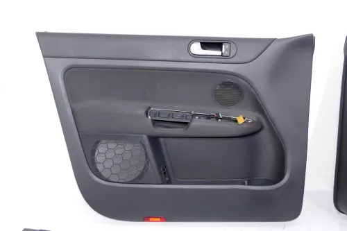 VW Golf Plus 5M 4x Türverkleidung Verkleidung Tür vorn hinten links anthrazit 88 (130188)