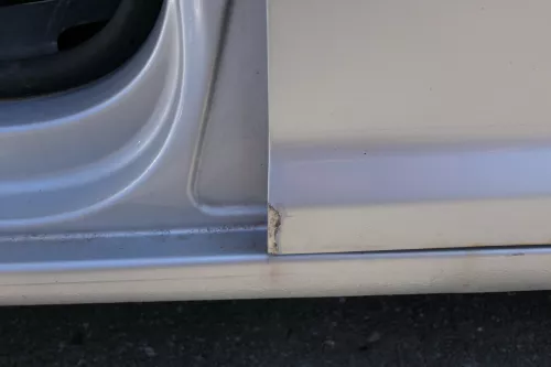 VW Touran 1T 1T3 Tür vorne rechts Beifahrertür grau silber LA7W reflexsilber 1 (130266)