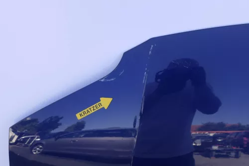 VW Passat 3BG Motorhaube Klappe vorne vorn Haube blau LC5X inkyblue (130322)