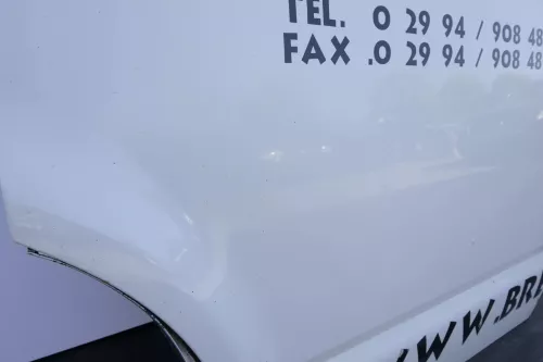 VW T5 Tür vorne links Fahrertür weiß R902 (ohne jegliche Anbauteile) (130325)
