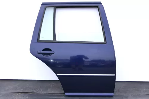 VW Golf 4 Bora Tür hinten rechts nur Kombi / Variant blau LB5N indigoblau 99,99 (130361)