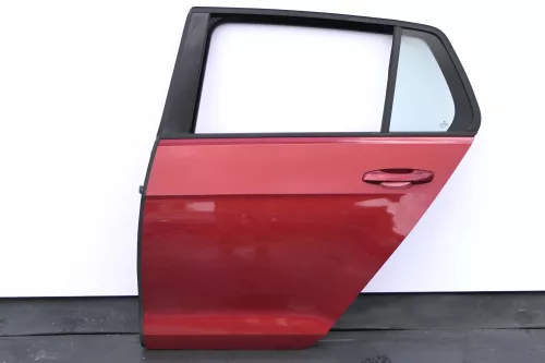 VW Golf 7 5G Tür hinten links 4/5-Türer rot LA3X sunsetred metallic
