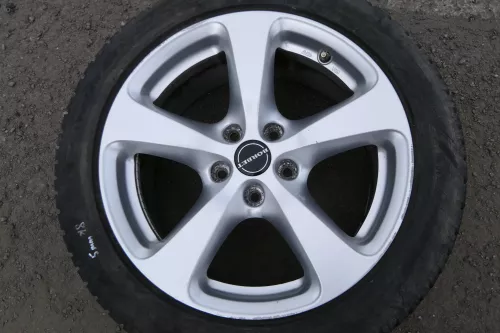 Audi A4 8K B8 Alufelgen Felgen Reifen 225/50 R17 98V M&S Borbet KBA 46717 (130404)