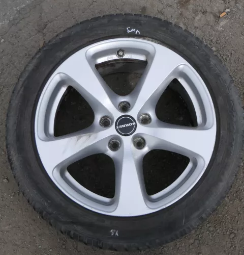 Audi A4 8K B8 Alufelgen Felgen Reifen 225/50 R17 98V M&S Borbet KBA 46717 (130404)