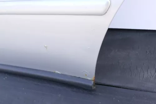 Audi A4 B5 Tür Türblatt hinten links silber grau LY7M Kombi oder Limousine (130418)