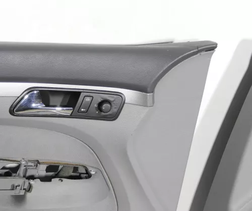 VW Touran 4x Türverkleidung Verkleidung Tür vorne +hinten links grau (130522)