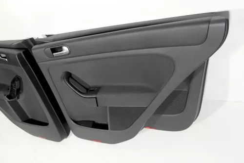 VW Golf Plus 5M 4x Türverkleidung Verkleidung Tür vorn hinten links anthrazit öö (130561)