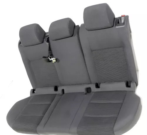 VW Golf 5 V Sitz Sitze hinten Rückbank Rücksitzbank 3 Punkt Lehne + Kopfstützen (130637)