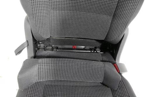 VW Touran 1T Sitz hinten links (1. Reihe) Rücksitz anthrazit - 130923 Iso Fix (130923)