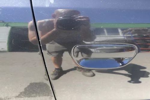 Audi A4 B5 Tür nur Türblatt vorne rechts schwarz LZ9W ebonyschwarz - Facelift (140160)