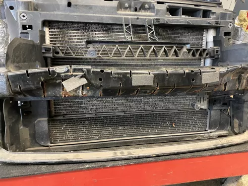 VW Polo 6R Schloßträger Halter Kühler Klima Kondensator 6R0805588T 6R0121253A