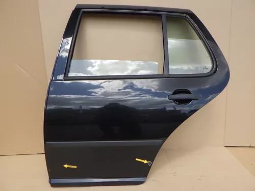 VW Golf 4 Limousine Limo Tür hinten links schwarz L041 uni (KEINkombi)  (140587)