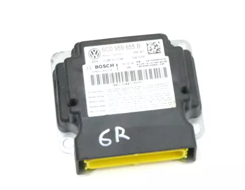 VW Polo 6R 6C Steuergerät Airbag Airbagsteuergerät 6C0959655B 6C0959655F (140670)