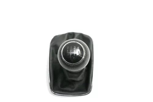 VW Golf 4 Bora Schaltknauf Schaltsack Schaltknüppel schwarz 1J0711113BB TDI 5-Ga (140809)