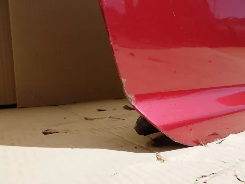 VW Golf 4 Tür vorne rechts Beifahrertür 2/3-Türer rot braun LC3K (141087)