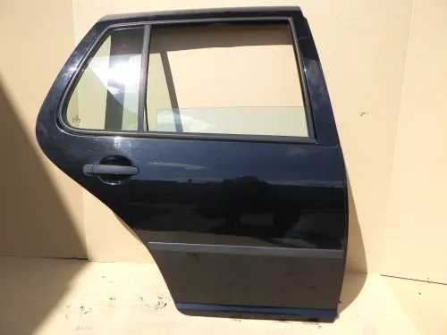 VW Golf 4 Limousine Tür hinten rechts schwarz L041 black uni (KEINkombi)