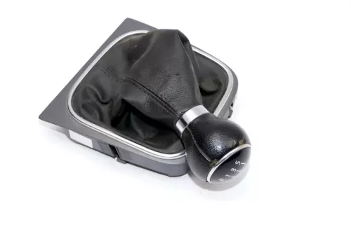 VW Golf 5 Schaltknauf Schaltsack Schaltung Schaltknüppel original 5-Gang Schalt