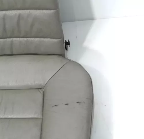 Audi A6 4B Avant Kombi Rückbank Rücksitzbank Sitz Rücksitz Leder grau (141529)
