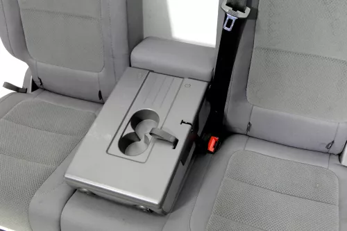 VW Golf 5M Plus Sitz Sitze Rückbank Rücksitzbank Lehne anthrazit hinten komplett (141585)