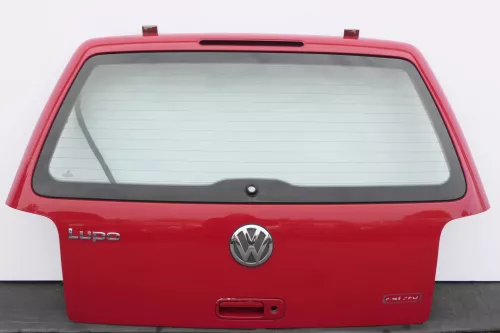 VW Lupo 6X Heckklappe hinten Klappe Kofferraumklappe Scheibe rot LY3D Scheibe