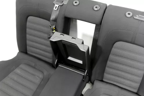 VW Passat 3C Kombi Variant Sitz Rückbank Rücksitzbank Sitzfläche Sitze hinten Sk (141638)