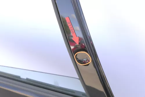 VW Golf 4 Limousine Limo Tür hinten rechts schwarz LC9Z metallic met (KEINkombi) (141683)