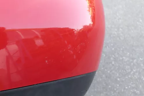 Audi A4 B5 Limousine Stoßstange hinten Heckstoßstange rot LY3H biscaBj99 (141715)